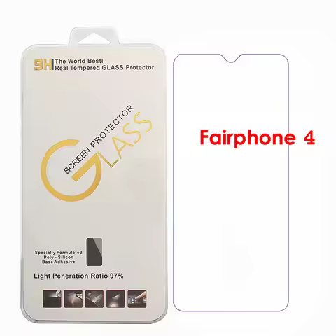 HD Glass For Fairphone 4 2.5D Tempered Glass Screen Protector for Fairphone4 FAIRPHONE 4 Front Ultra