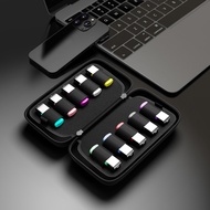 Usb Storage Box Zippered Usb Storage Bag Portable Usb Flash Drive Organizer Case with Zipper Large C