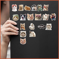 Cat Meme Stickers Cat Meme Sticker Decoration Decal Waterproof Aesthetic Pet Design Laptop Decals Pa
