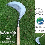 ( DISKON ) Arit Sabit Baja Model Semar Baja Isen Asli WOJO - Aret Pemotong Rumput Dan Padi Cacah Rum