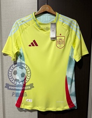 New !!! เสื้อฟุตบอลทีมชาติ สเปน Away เยือน ยูโร 2024 [ PLAYER ] เกรดนักเตะ สีเหลืองอ่อน ตรงปกเหมือนต้นฉบับแน่นอน กล้ารับประกันคุณภาพสินค้า