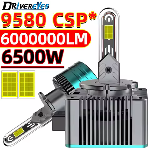 D3S LED D Series Car Headlamp 6500W 6000000LM Canbus 1:1 HID D1S D2S D3S D4S D5S D8S D1R D2R D3R D4R