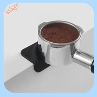 LNLQV ซิลิโคนทำจากซิลิโคน เสื่อแทมเปอร์กาแฟ เครื่องมือบาริสต้า สากลสากลสากล แผ่นรองมุม อุปกรณ์เสริมเสริม เครื่องทำกาแฟ แผ่นลดแรงกระแทก