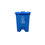 ถังขยะ   (5สี น้ำเงินเขียวแดงเหลืองเทา) Wheelie bin  ถังขยะพลาสติก ฝาเรียบ ถังขยะมีฝาปิด ฝาปิด ถัง ถ