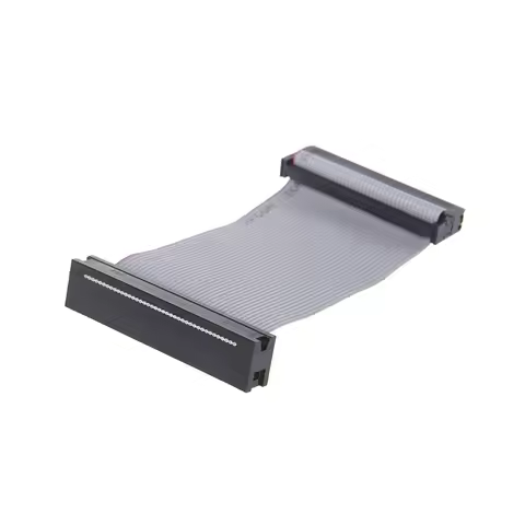 9.5cm IDE Female to Male Hard Disk Cable 40 Pins IDE Extension Flexible Flat Cable for 3.5 Inch IDE 