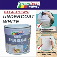 ⚡ Effective ⚡ 1LITER Cat Undercoat Kayu Putih / Wood Undercoat / Cat Alas Kayu / Undercoat White (GREENTECH PAINT BRAND)