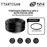 TTArtisan 27mm F2.8 Auto Focus Eye Recognition Camera Lens for Fujifilm/Nikon/Sony