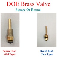 OEM Inlet Brass Valve Jumbo Valve For Conceal Stopcock DOE DLM(Round or Square)