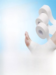 White Sports Tape Bandage Skin Film Wrap Ankle Knee Wrist Leg Protection Tape for Basketball Footbal