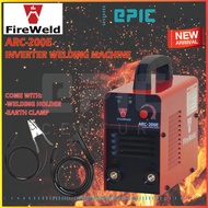 Fireweld Arc-200E Inverter Welding Machine (New Model / 2.6Mm)