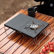 G2C Luar Lipat Meja Kecil Mudah Alih Pelbagai fungsi Keluli Tahan Karat Aksesori Dapur Labah-labah P