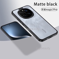 Honor Magic 7 Pro 5g 2024 trường hợp trong suốt chống sốc Ốp điện thoại TPU Acrylic vỏ cho magic7 7p