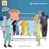 Elephant Raincoat Jacket Midi Pants Elephant