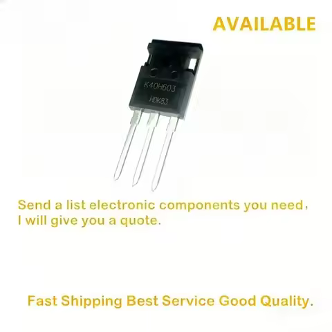 10pcs/Lot Original IKW40N60H3 K40H603 TO-247 Converter With IGBT Tube 40A 600V