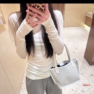 High Quality Mini Shopping Bag Dogtooth Bag Tote Bag Handbag Genuine Leather Fashionable Women s Bag