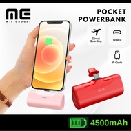 *Ready Stock IWALK Mini Powerbank 4500mAh Built-in Plug Charge Portable Pocket Powerbank