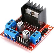 4 Pack L298N Motor Driver Module, Dual Bridge DC Stepper Motor Controller, 2A Current 5V-35V Voltage