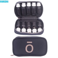 CABEZAG Essential Oil Storage Bag, 10Slots 10-15ML Essential Oil Bottle Holder, Durable Shockproof M