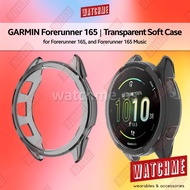 Garmin Forerunner 165 Soft Case, Transparent Design Cover, Smartwatch Body Casing (for garmin smart 