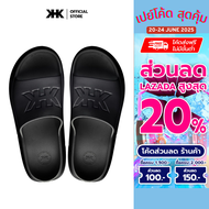 [ สินค้าใหม่ ] KHKSHOES รุ่น SLIDE รองเท้าผู้ชาย ยางEVA สีดำ - Black