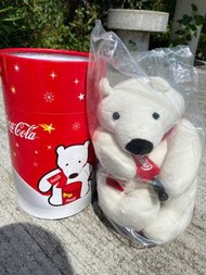可口可樂 Coca-Cola 收藏品 珍藏品 絕版 北極熊 公仔  連筒 送人 送禮 聖誕 禮物 bear 