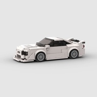 MOC NISSAN Skyline GTR R34 Super Sports Cars Building Blocks Bricks Toys For Kids Boys And Girls Com