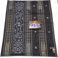 Sarung Atlas Songket SPC Silver Bukan Yaqut Motif BHS