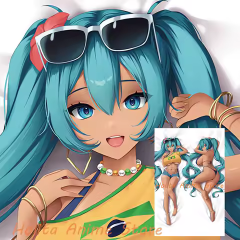 Dakimakura Miku Anime Body Pillow Cover Double Sided Print Life Size Pillowcase Gift