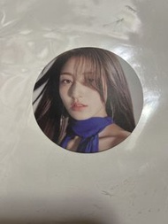 TWICE Jihyo 志效 專輯ZONE 圓形貼紙