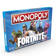 YQ5 Hasbro Monopoly Fortnite Strategy Game English Version Party Board Game Parent-Child Interactive Toy Children Adult