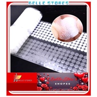 1cm 2-Sided Round Velcro Duct Tape Adhesive