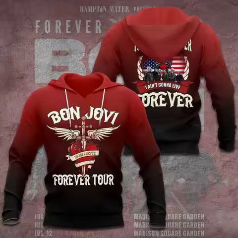 Bon Jovi 3D Apparel