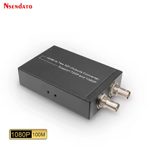 1080P HDMI to 2ch SDI converter Extender HDMI to Sdi 3G-SDI/HD-SDI broadcast HDMI SDI Extender Adapt