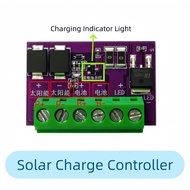 Solar Charging Control Board 10A 12V 24V Auto Identify, 45V PV Input 20A Output Solar Charge Module,