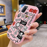 Case For OPPO A52 A72 A92 A74 A95 F19 F19s Fashion Trend Phone Shockproof Round And Fat