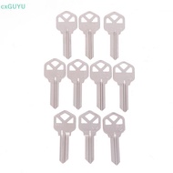 [cxGUYU] 10 PCS KW1 Three Hole Hotel Door Thiening Unit Door Key nk Key nk Key Material nk  PRTA