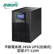 Flying Saucer FT-UPS Uninterrupted Power System 1KVA UPS (Online Type) FT-110H