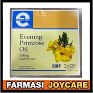 Eurobio Evening Primrose Oil 1000mg 120's x 2 (Exp: September 2025) Cold Pressed Blackmores Kordel E