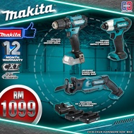 MAKITA  COMBO | COMBO JR105DZ RECIPRO SAW  + TD110D IMPACT DRIVER +  DF3331D DRIVER DRILL / CLX 201 