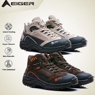 Eiger Adventure - Sepatu Boots Ujung Besi model terbaru Sepatu Safety Boots Pria Proyek Hiking Touri
