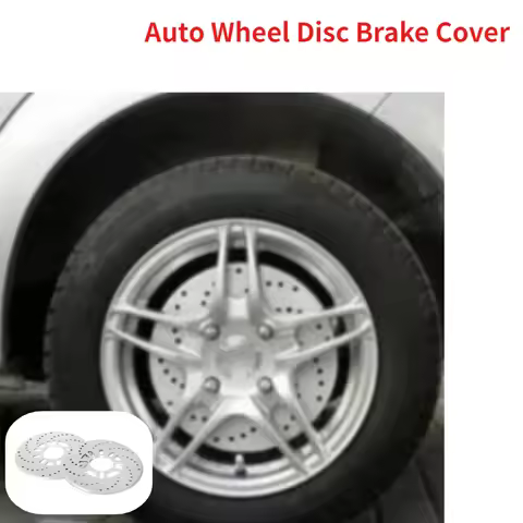 4pcs Car Auto Wheel Disc Brake Cover for 14" Drum Decorative Aluminum Brake Cover Dust-proof for Aut