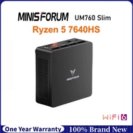 MINISFORUM UM760 Slim Mini PC AMD Ryzen 5 7640HS