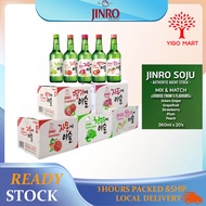 JINRO SOJU Mix &amp; Match | Choose from 6 Flavours | 360ml x 20's