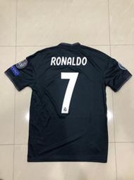 全新ADIDAS Real Madrid 皇馬 2018-19 Away 7 Ronaldo C羅納度 歐冠 UCL 黑