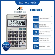 Casio LC-403TV Pocket Calculator [Free Leather Case]