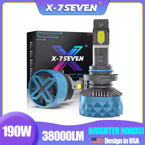 X7SEVEN X-Apollo Plus 38000LM 190W H7 H4 H11 LED CANBUS Lamp 9005 HB3 9006 9012 H1 9007 H13 9004 Car