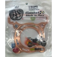YAMAHA LC135 / FZ150 COPPER CYLINDER HEAD GASKET 57MM 8 HOLE GASKET HEAD COPPER LC135