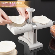Double Head Automatic Dumpling Maker Automatic Empanada Maker Wrap Two at A Time