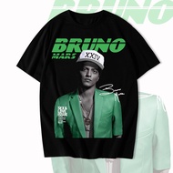 (HOT) Bruno Mars American Rap Printed Cotton T-Shirt For Men And Women S-5XL