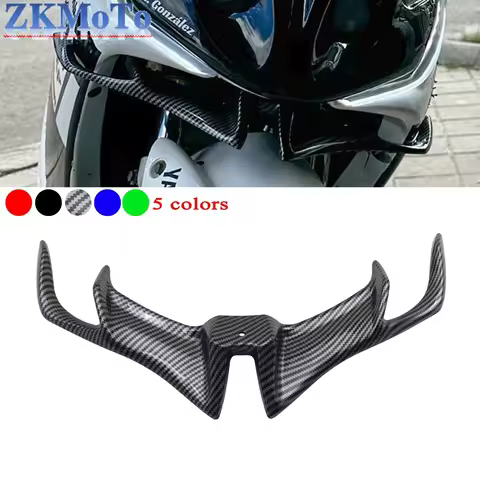 Motorcycle Front Fairing Winglet Wing Cover Trim For Yamaha YZF R15 V3.0 2017-2020 For Suzuki GIXXER